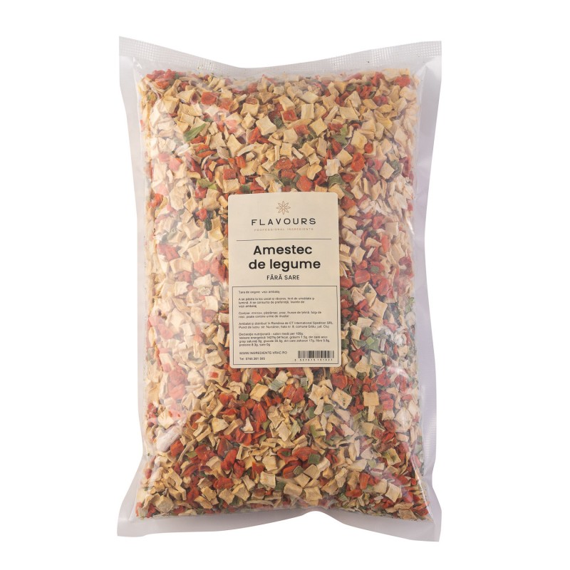 Amestec de legume fara sare 700g Amestec de legume fara sare 700g