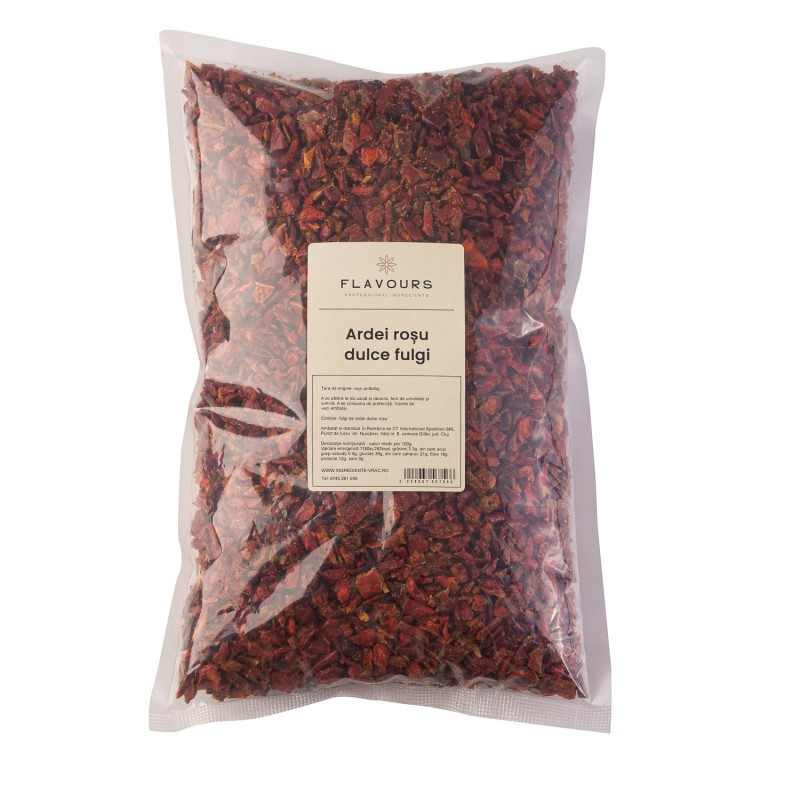 Ardei dulce rosu fulgi 700g