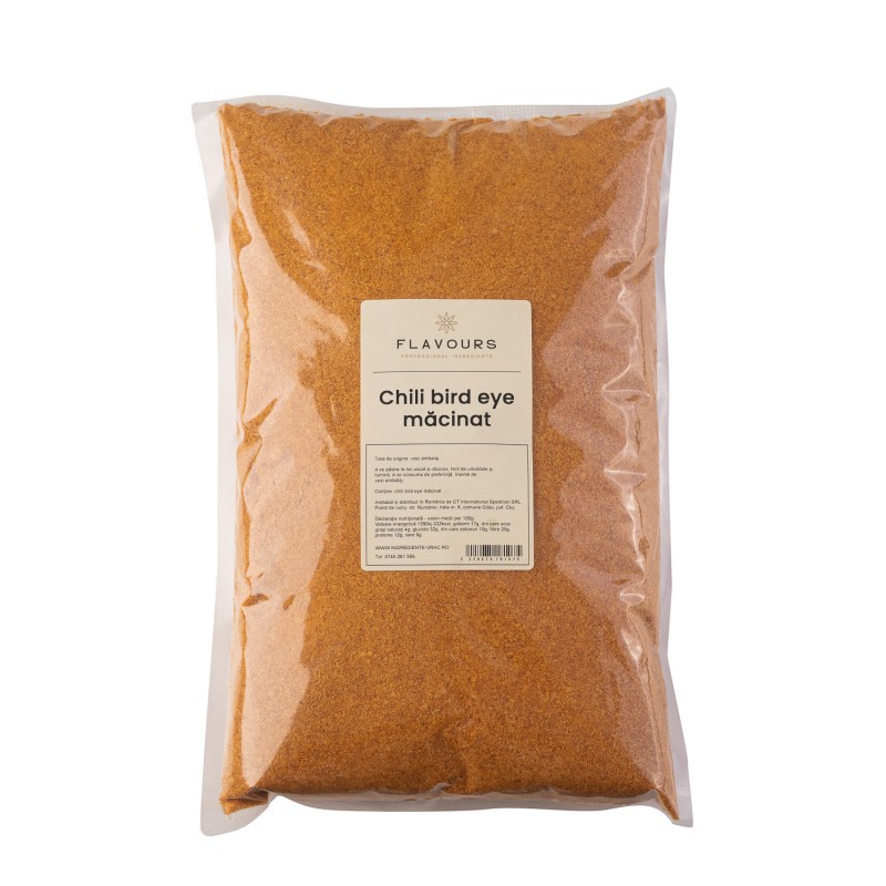 Chili bird eye macinat 700g