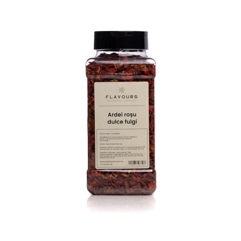 Ardei dulce rosu fulgi 300g