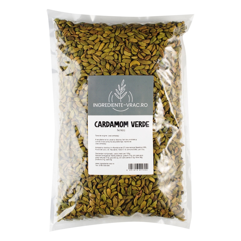 Cardamom verde intreg 500g