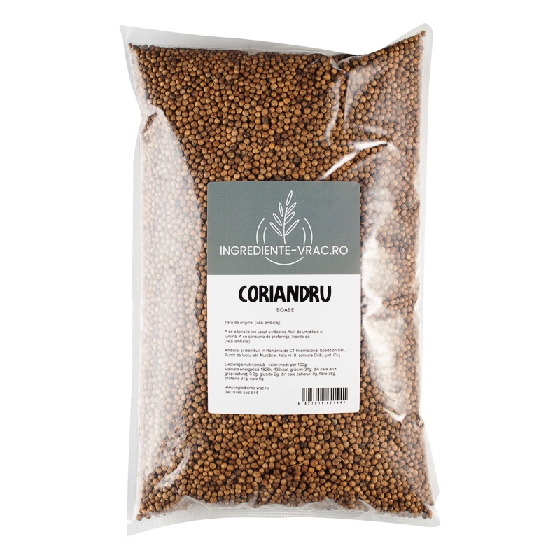 Coriandru boabe 500g