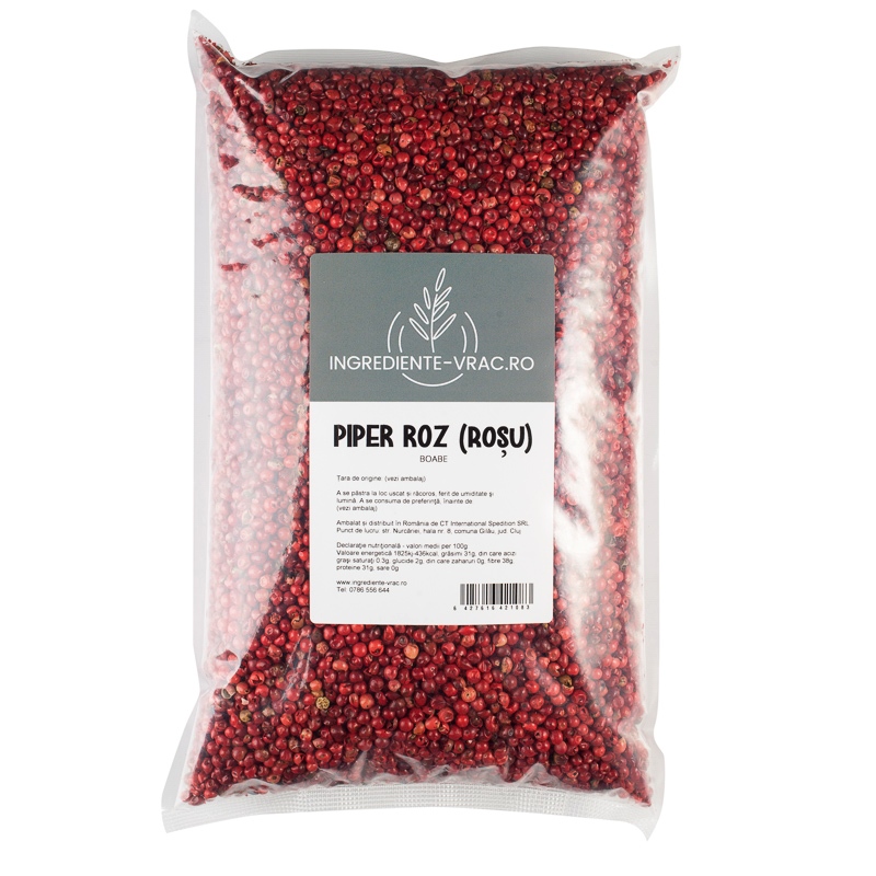 Piper roz (rosu) boabe  500g