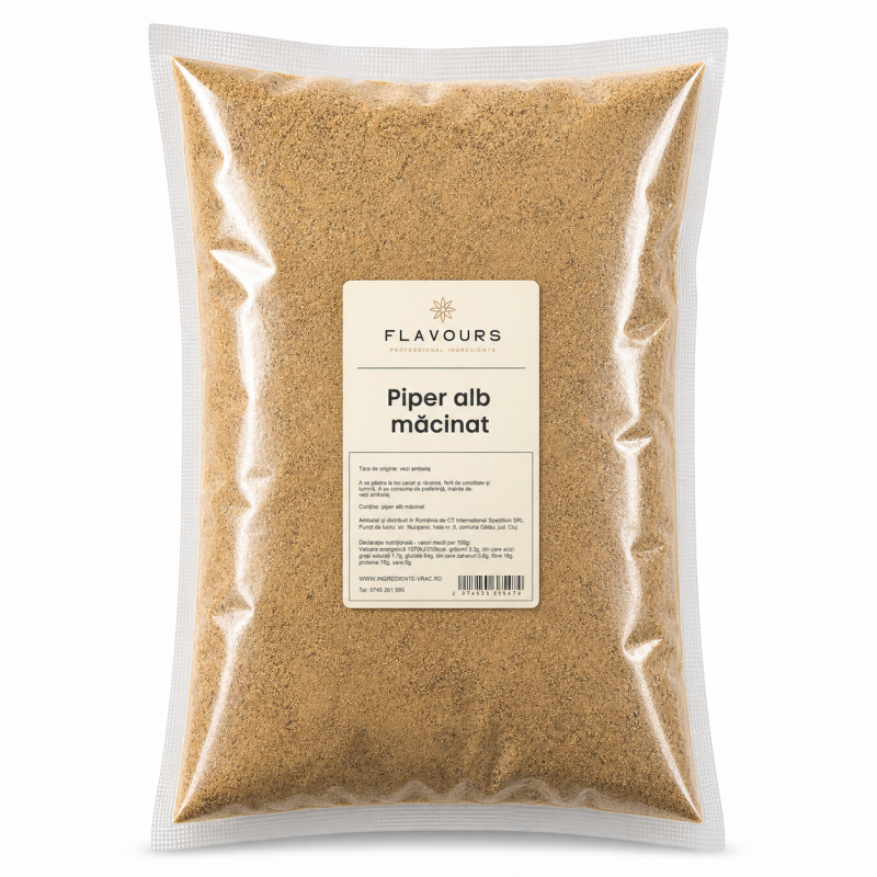 Piper alb macinat 1kg