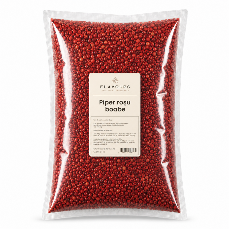 Piper roz (rosu) boabe  500g