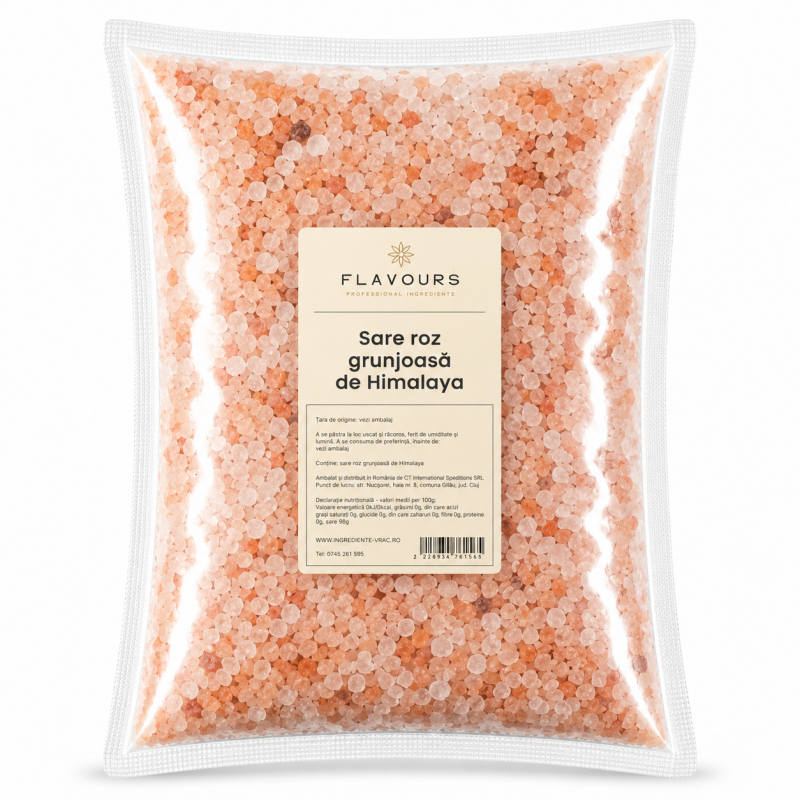 Sare roz de Himalaya grunjoasa 1kg